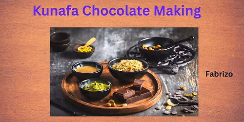 Kunafa Chocolate Making