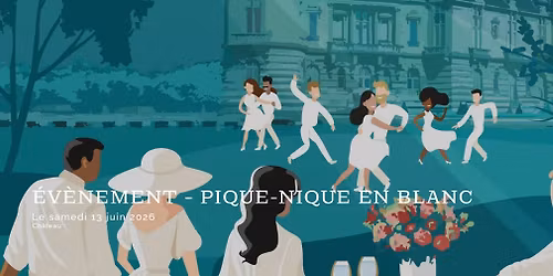 Pique-nique en blanc au Ch\u00e2teau de Chantilly