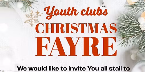 Burton Latimer youth club Christmas Fayre
