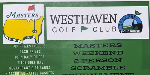 Masters Weekend \u2013 2 Person Scramble