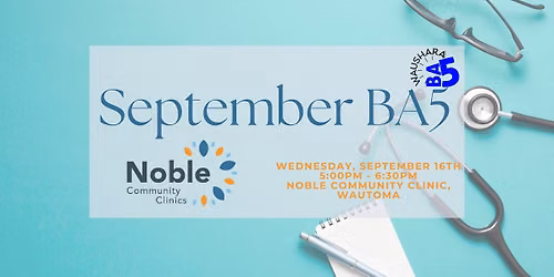 September BA5: Noble Community Clinic