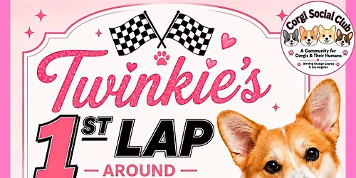 Twinkie\u2019s 1st Lap Around the Track