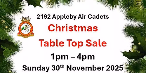 2192 Christmas Table Top Sale