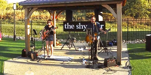 the shy pair @ The Doodle Drive-In