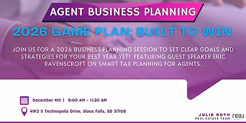 2026 Agent Business Planning