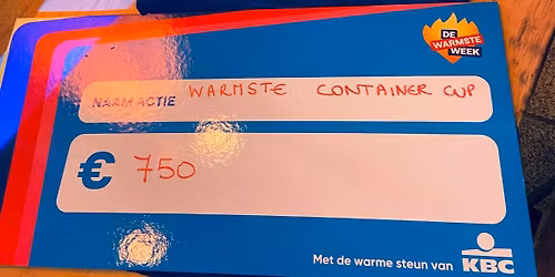 Container Cup tvv De Warmste Week