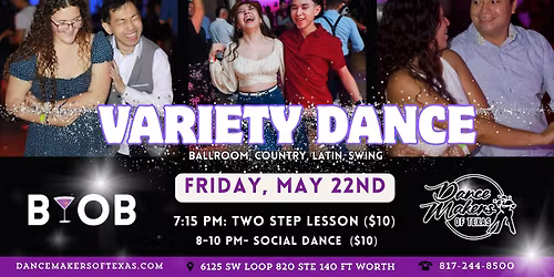 Variety Dance Party - May 22nd (Two Step)