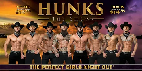 HUNKS The Show at Tulsa Comedy Club (Tulsa OK) 102226