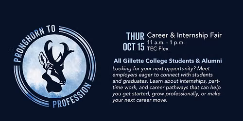 Pronghorn To Profession: Career & Internship Fair