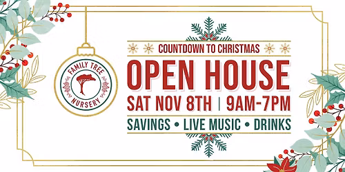 Chrismas Open House Event - All Locations
