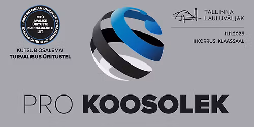 PRO KOOSOLEK 6 - TURVALISUS \u00dcRITUSTEL (AVALIKUD JA KORPORATIIV\u00dcRITUSED)