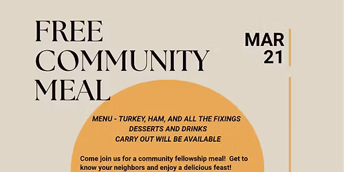 Free Community Meal