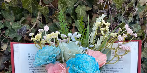 Make a Book Vase with Halcyon Books and More!