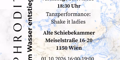 Aphrodite - dem Wasser entstiegen