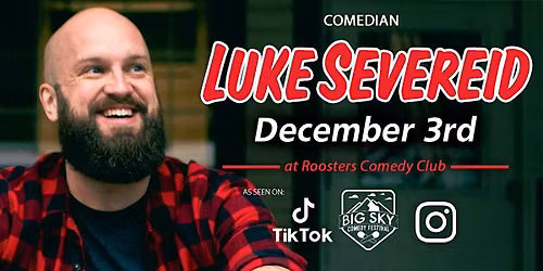 Comedian Luke Severied