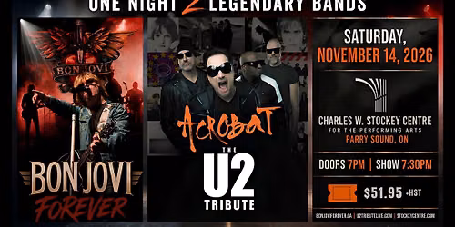 ONE NIGHT.. 2 LEGENDS: U2 + Bon Jovi