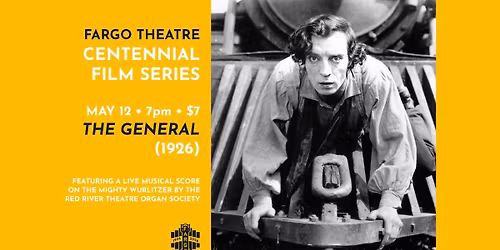 THE GENERAL with live music on the Mighty Wurlitzer