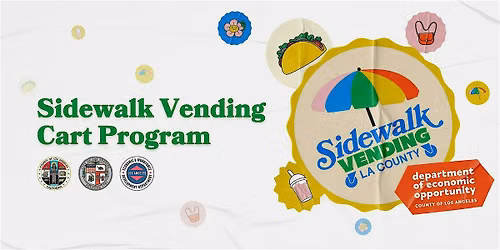NEW Sidewalk Vending Cart Program - Workshop and Technical Assistance