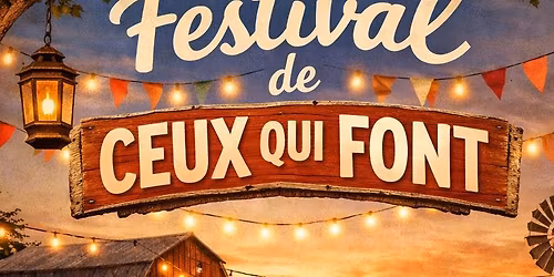 Festival de l'association Dynamiques & Territoires