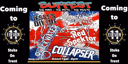 Buffest all day music festival live at Eleven Stoke