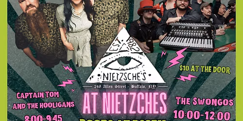 The Swongos with Captain Tom and The Hooligans at Nietzsche's in Buffalo