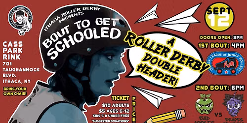 Bout to Get SCHOOLED! - Home Teams & Junior Rollers — Sports & recreation in Ithaca, NY
