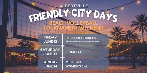 Friendly City Days Beach Volleyball Open | 152 Club