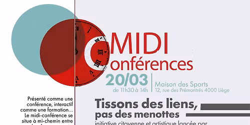 Tissons des liens, pas des menottes