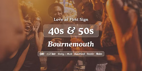 40s & 50s Singles Night at Slug & Lettuce Bournemouth | Love at First Sign
