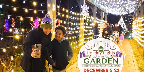 Holiday Lights at the Garden 2025