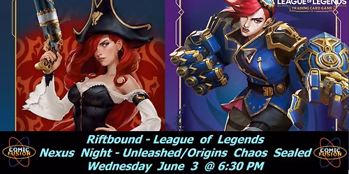 Riftbound Nexus Night - Unleashed\/Origins Chaos Sealed Event