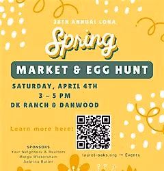 28th Annual LONA Egg Hunt & Spring Market