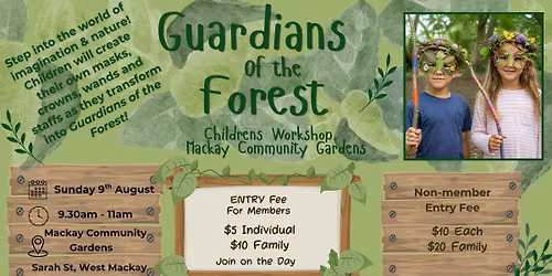 Guardians Of The Forest Workshop