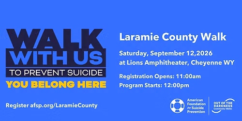 Laramie County Out Of The Darkness Walk