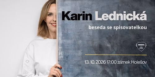 Karin Lednick\u00e1, beseda se spisovatelkou