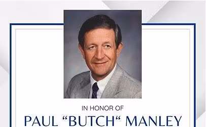 New Gym dedication to Mr. Manley!