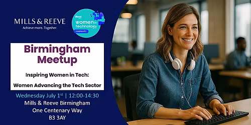 Inspiring Women in Tech:  Women Advancing the Tech Sector