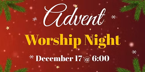 Advent Worship Night