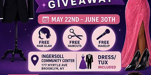 Cee Brooks prom giveaway last round