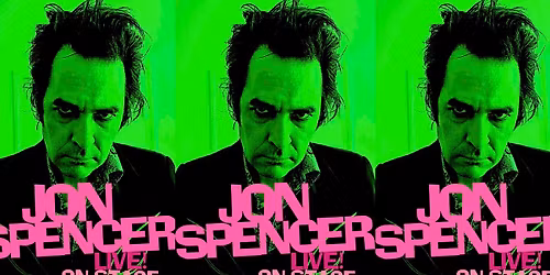 Jon Spencer LIVE! ON STAGE at Cat's Cradle Back Room