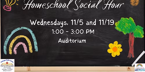 Homeschool Social Hour: November 2025