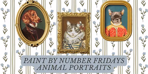 Paint by Number Fridays: Animal Portraits
