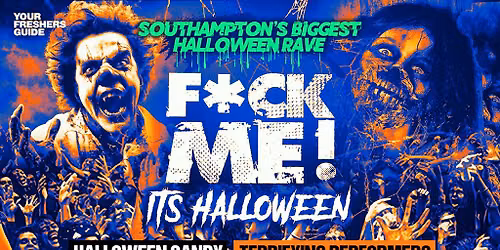 F*CK ME It's Halloween | Southampton Freshers 2026