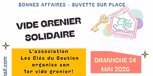 Vide grenier solidaire \u00e0 Rouen - Salle Mustel