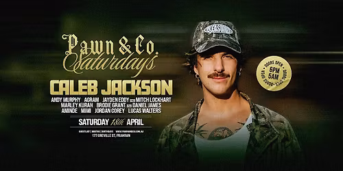 Pawn Saturdays | Caleb Jackson | 18.04 [This Sat]
