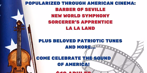 Southern Vermont Sinfonia Spring Concert: America at 250