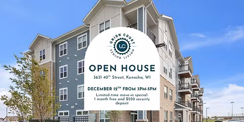 Open House 12.12 | Union Court Senior Apartments