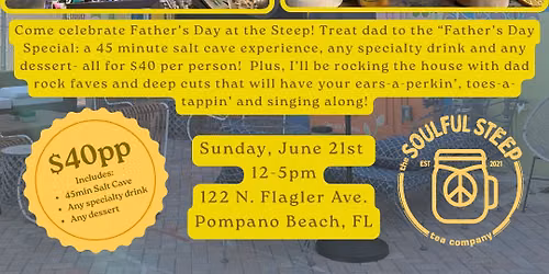 Dad Rock for Father's Day at the Soulful Steep