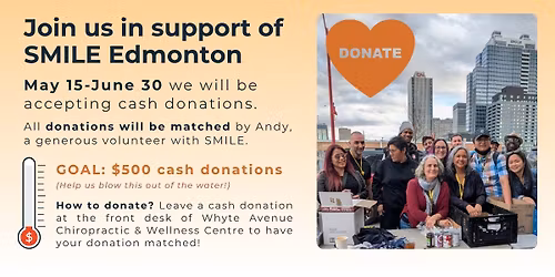 SMILE Edmonton Donation Drive