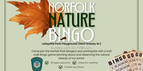 Norfolk Nature Bingo